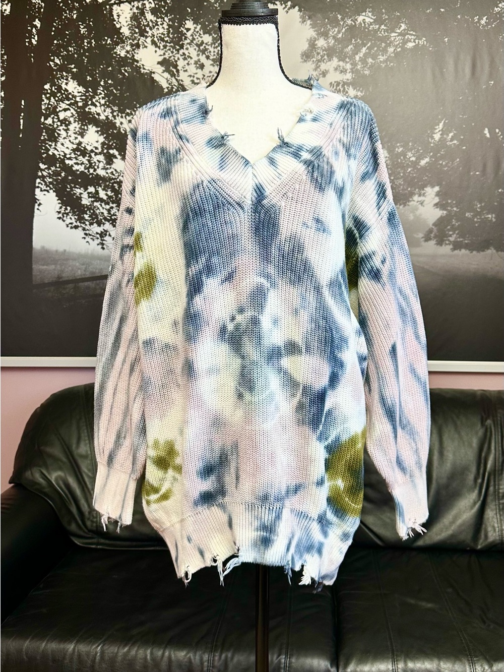 YoungFabulous&Broke V-Neck Sweater